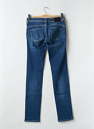 Jeans coupe slim tissage brut taille normale bleu SCHOOL RAG femme