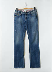 Jeans coupe slim bleu TEDDY SMITH pour femme seconde vue