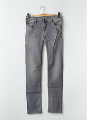 Jeans coupe slim gris TEDDY SMITH pour femme seconde vue