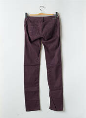 Pantalon droit violet TEDDY SMITH pour femme seconde vue
