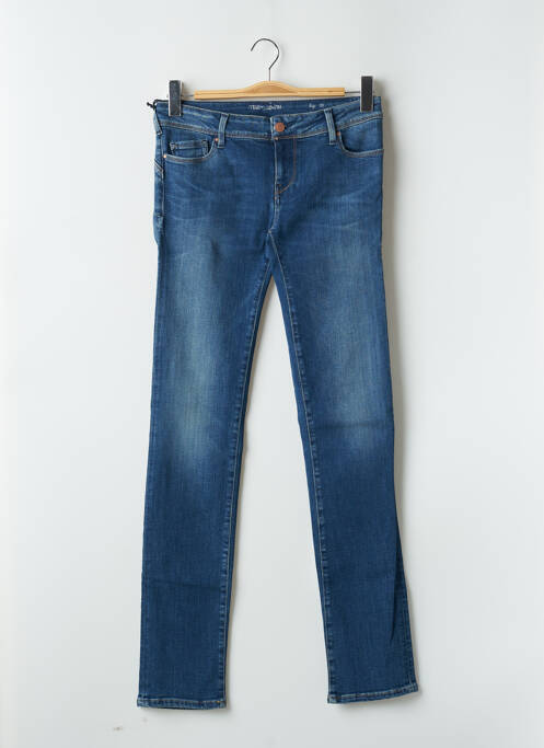 Jeans coupe slim bleu TEDDY SMITH pour femme