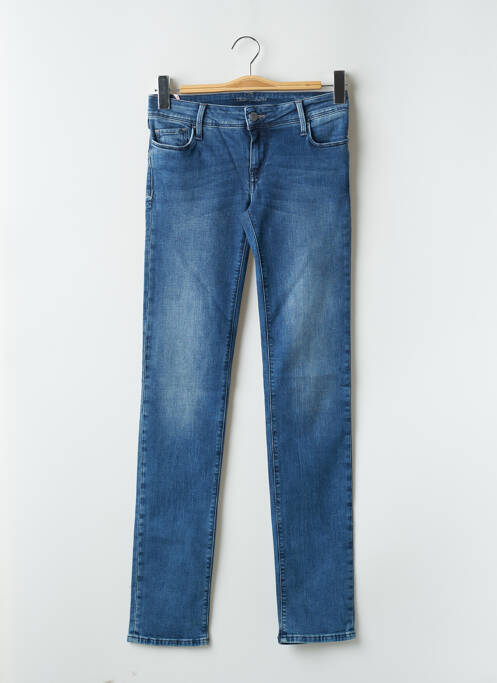 Jeans coupe slim bleu TEDDY SMITH pour femme