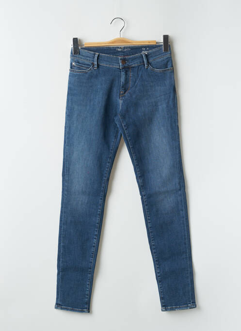Jeans coupe slim bleu TEDDY SMITH pour femme