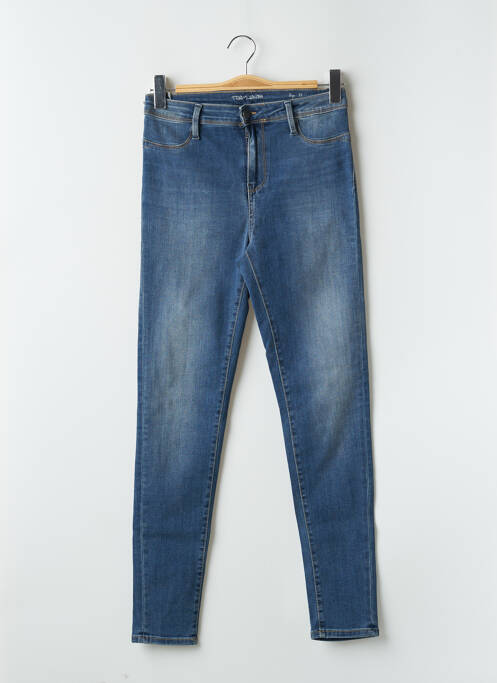Jeans coupe slim bleu TEDDY SMITH pour femme
