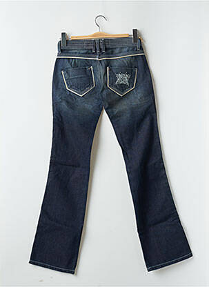 Jeans coupe droite stretch taille basse bleu FREEMAN T.PORTER femme