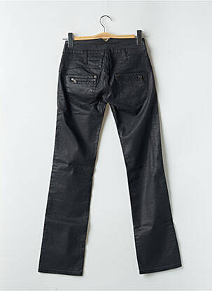 Pantalon droit stretch taille basse noir FREEMAN T.PORTER femme