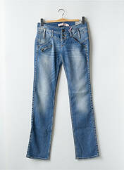 Jeans coupe droite bleu FREEMAN T.PORTER pour femme seconde vue