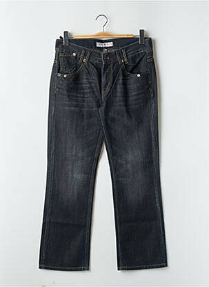 Jeans coupe droite noir FREEMAN T.PORTER pour femme