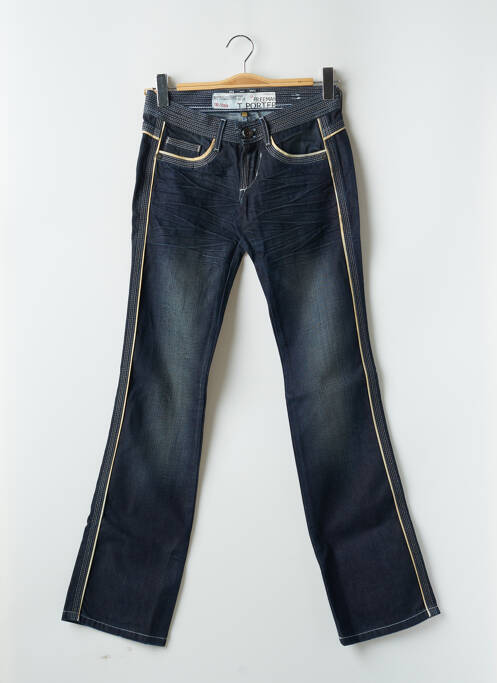 Jeans coupe droite bleu FREEMAN T.PORTER pour femme