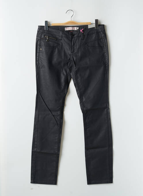Jeans coupe droite noir FREEMAN T.PORTER pour femme