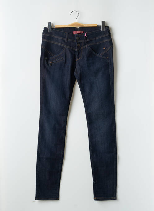 Jeans coupe slim bleu FREEMAN T.PORTER pour femme