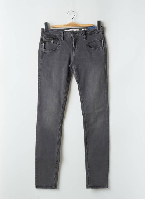 Jeans coupe slim gris FREEMAN T.PORTER pour femme