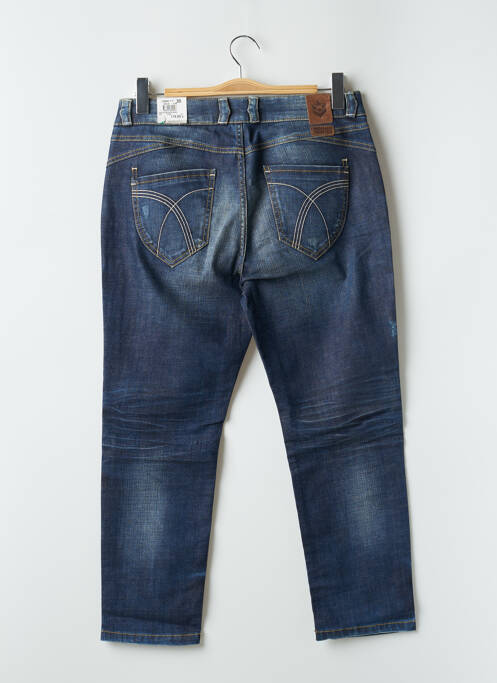 Pantacourt bleu FREEMAN T.PORTER pour femme