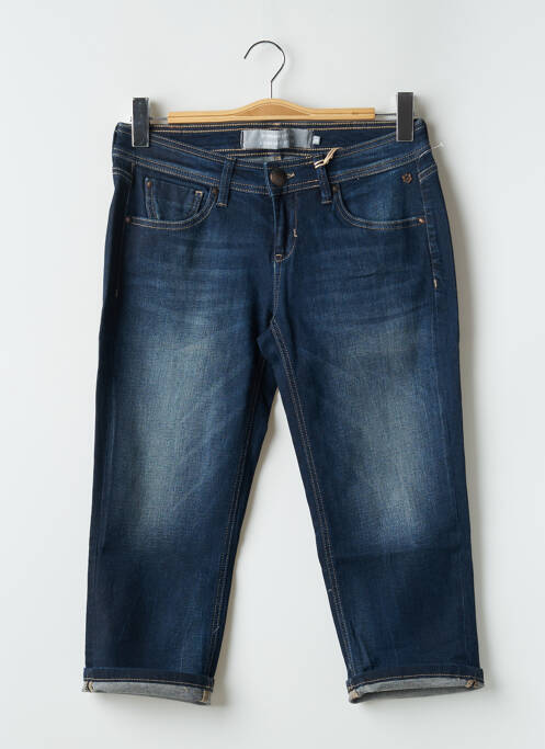 Pantacourt bleu FREEMAN T.PORTER pour femme