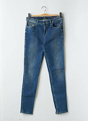 Jeans coupe slim stretch taille haute bleu LTB femme