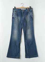 Jean coupe flare stretch taille basse bleu LTB femme