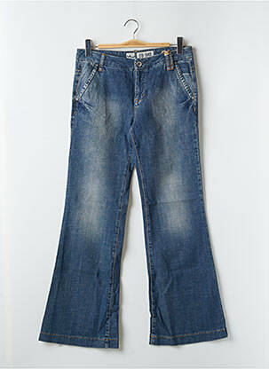Jean coupe flare stretch taille basse bleu LTB femme