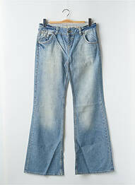 Jean coupe flare stretch taille basse bleu LTB femme
