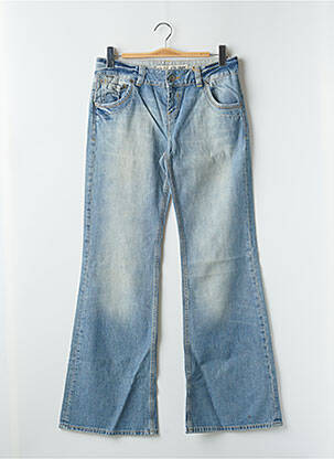 Jean coupe flare stretch taille basse bleu LTB femme