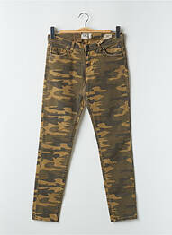 Jeans coupe slim taille basse taille basse vert LTB femme