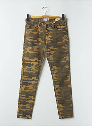 Jeans coupe slim taille basse taille basse vert LTB femme