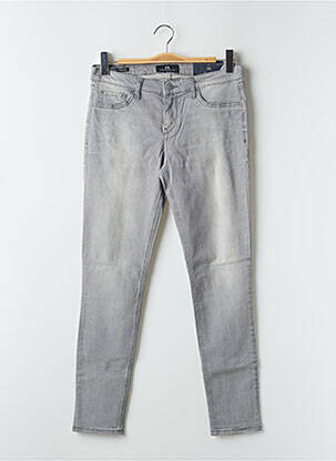 Jeans coupe slim taille basse taille basse gris LTB femme