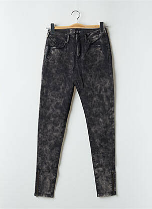 Pantalon slim taille basse taille basse noir MAISON SCOTCH femme