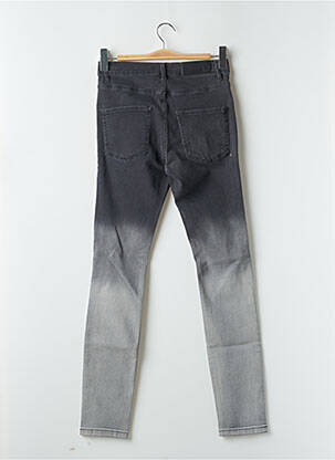 Jeans coupe slim stretch taille haute gris MINIMUM femme