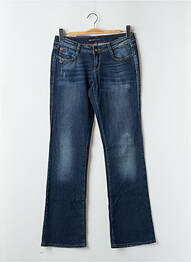 Jeans bootcut stretch taille basse bleu MISS SIXTY femme