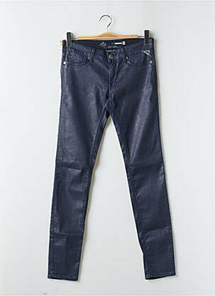 Jeans skinny stretch taille basse bleu REPLAY femme