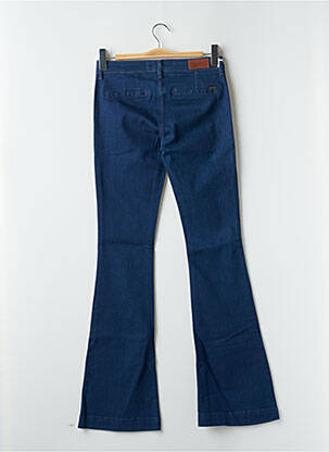 Jean coupe flare stretch taille normale bleu REIKO femme