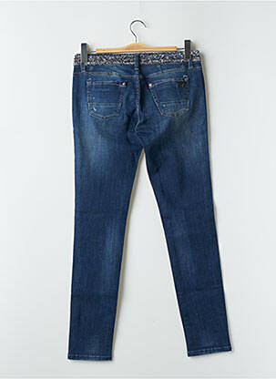 Jeans coupe slim taille basse taille basse bleu TAKE TWO femme