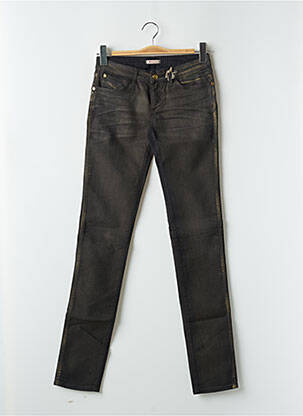 Jeans coupe slim taille basse taille basse noir WRANGLER femme