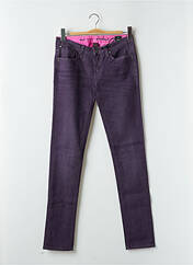 Jeans coupe slim violet ONE GREEN ELEPHANT pour femme seconde vue