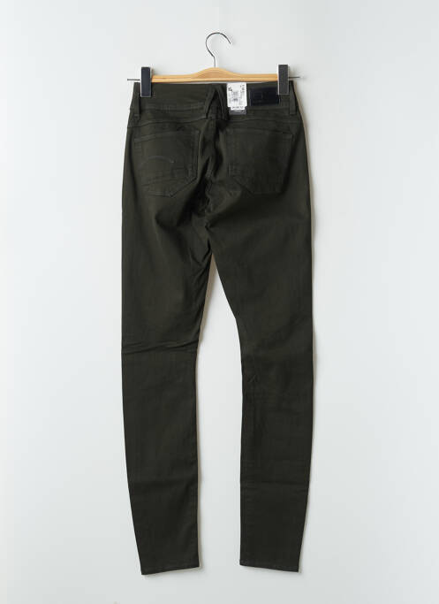 Pantalon slim taille basse taille basse vert G STAR femme