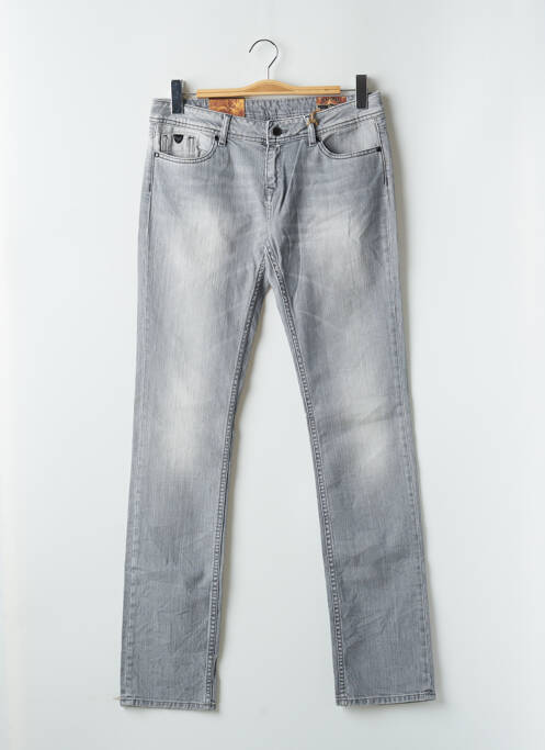 Jeans coupe slim gris KAPORAL pour femme