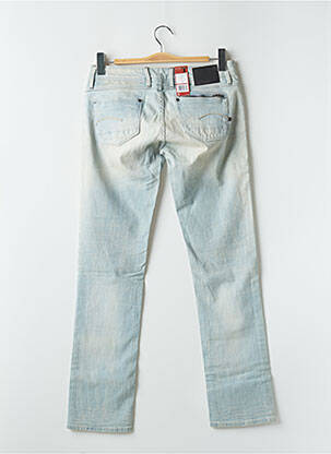 Jeans coupe droite stretch taille basse bleu G STAR femme