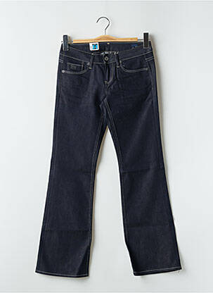 Jeans bootcut tissage brut taille basse bleu G STAR femme