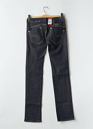 Jeans coupe droite stretch taille basse bleu G STAR femme