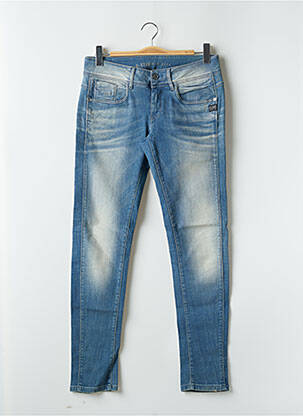 Jeans coupe slim stretch taille normale bleu G STAR femme