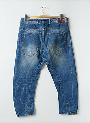 Jeans coupe droite stretch taille normale bleu G STAR homme
