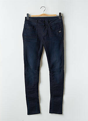 Jeans coupe slim stretch taille basse bleu G STAR femme