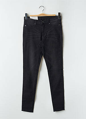 Jeans skinny stretch taille basse noir CHEAP MONDAY femme