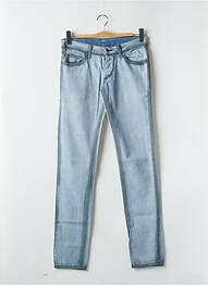 Jeans coupe slim taille basse taille basse bleu CHEAP MONDAY femme