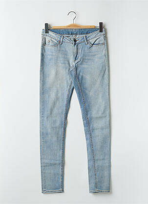 Jeans coupe slim taille basse taille basse bleu CHEAP MONDAY femme