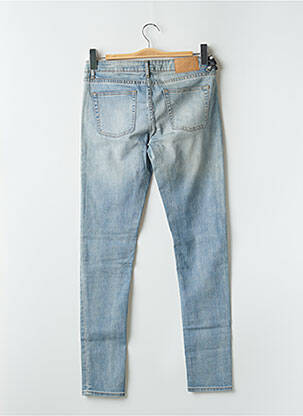 Jeans coupe slim stretch taille basse bleu CHEAP MONDAY femme
