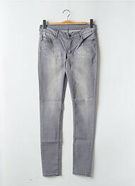 Jeans coupe slim taille basse taille basse gris CHEAP MONDAY femme