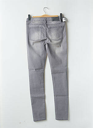 Jeans coupe slim taille basse taille basse gris CHEAP MONDAY femme