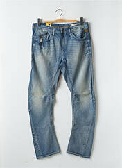 Jeans coupe droite bleu G STAR pour homme seconde vue