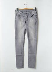 Jeans coupe slim gris CHEAP MONDAY pour femme seconde vue